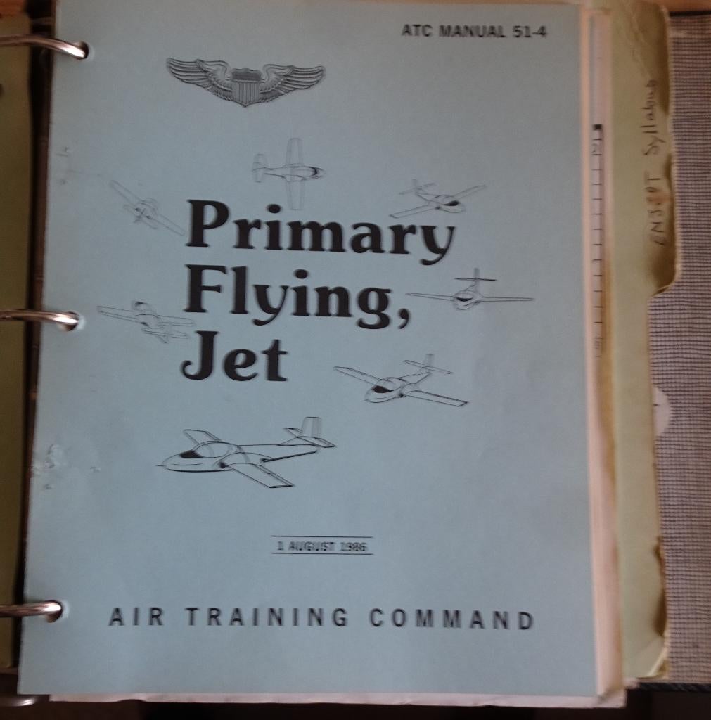 Complete syllabus  ENJJPT jaren 80 luchtmacht geen patch, Verzamelen, Luchtvaart en Vliegtuigspotten, Ophalen of Verzenden, Zo goed als nieuw