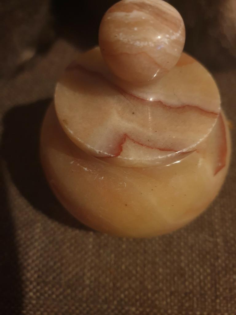 Marmeren potje, Ophalen