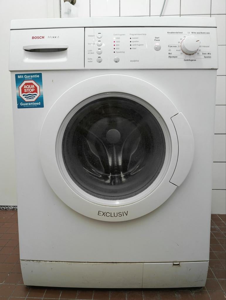 Bosch Maxx 6 Exclusiv wasmachine, Ophalen, Gebruikt, Handwasprogramma, Voorlader
