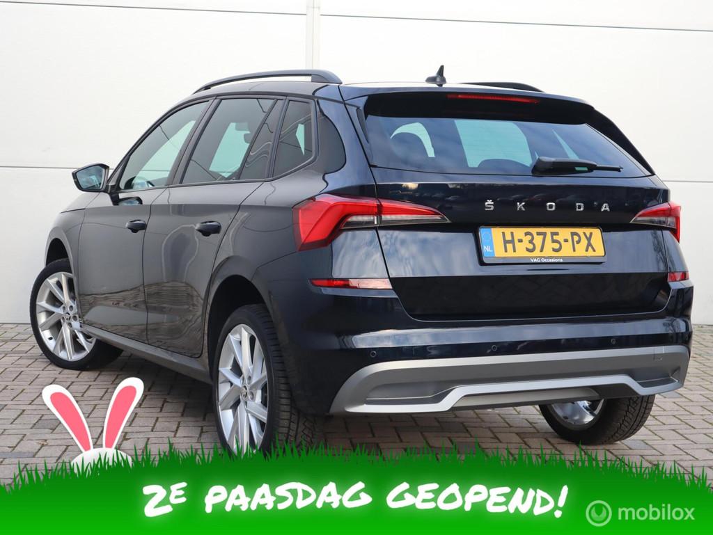 Skoda Kamiq 1.0 TSI Sportline CarPlay Automaat Stoelverwarmi, Stof, Gebruikt, Zwart, Origineel Nederlands