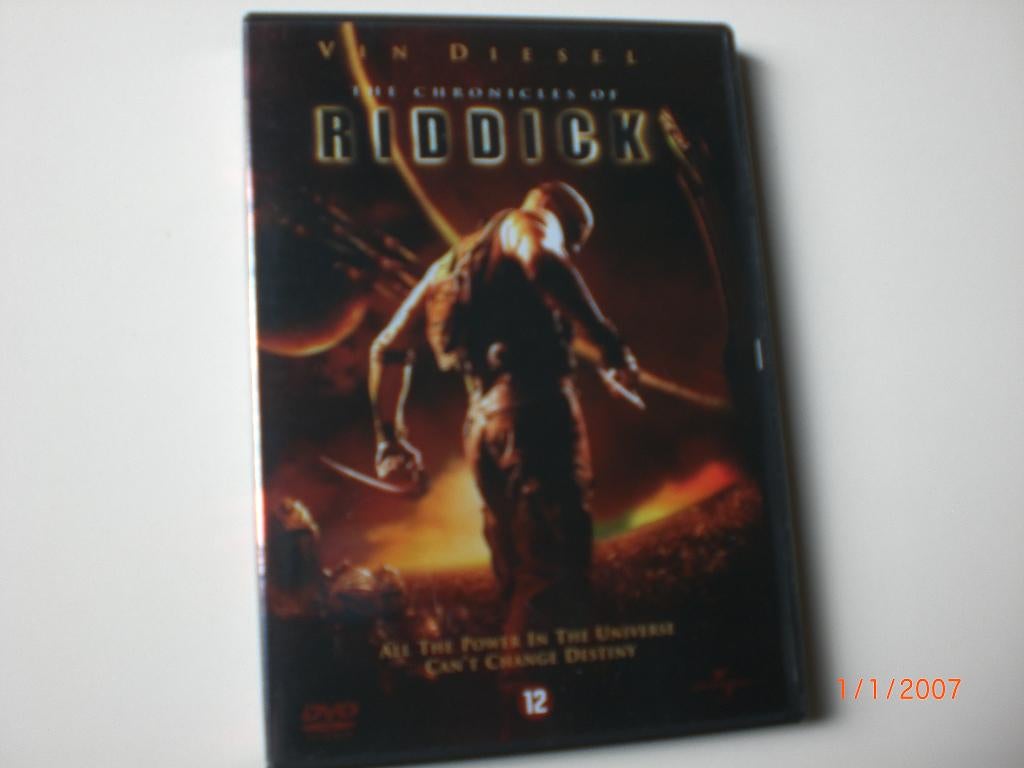 dvd The Chronicles of Riddick Vin Diesel Thandie Newton, Vanaf 12 jaar, Ophalen of Verzenden, Zo goed als nieuw, Actie