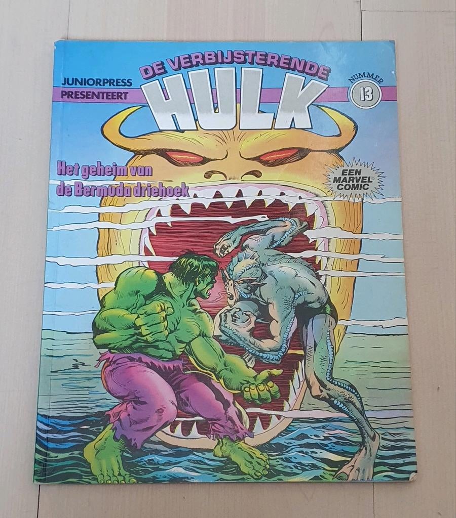 De Verbluffende Hulk: Het geheim van de Bermuda driehoek, Boeken, Stripboeken, Eén stripboek, Ophalen of Verzenden, Gelezen
