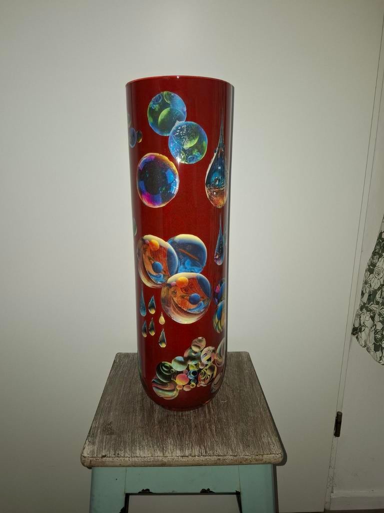 Vaas decoratie "bubbles in the air", Huis en Inrichting, Woonaccessoires | Droogbloemen, Nieuw, Ophalen of Verzenden