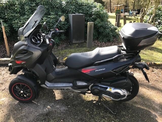 Gilera Fuoco 500ie, Motoren, Scooter, Bedrijf, Traction Control, Gilera