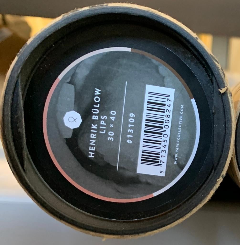 Henrik Bulow poster nieuw in verpakking Scandinavisch, Minder dan 50 cm, Nieuw, Ophalen of Verzenden, Foto of Poster