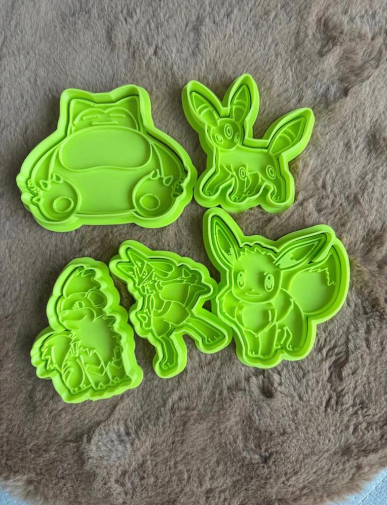 Koekvormpjes pokemon, Ophalen of Verzenden, Nieuw, Taarten, Bakvorm