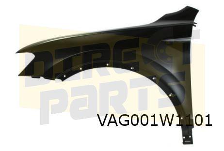 Volkswagen Tiguan (4/16-9/20) Voorscherm Links Origineel! 5N