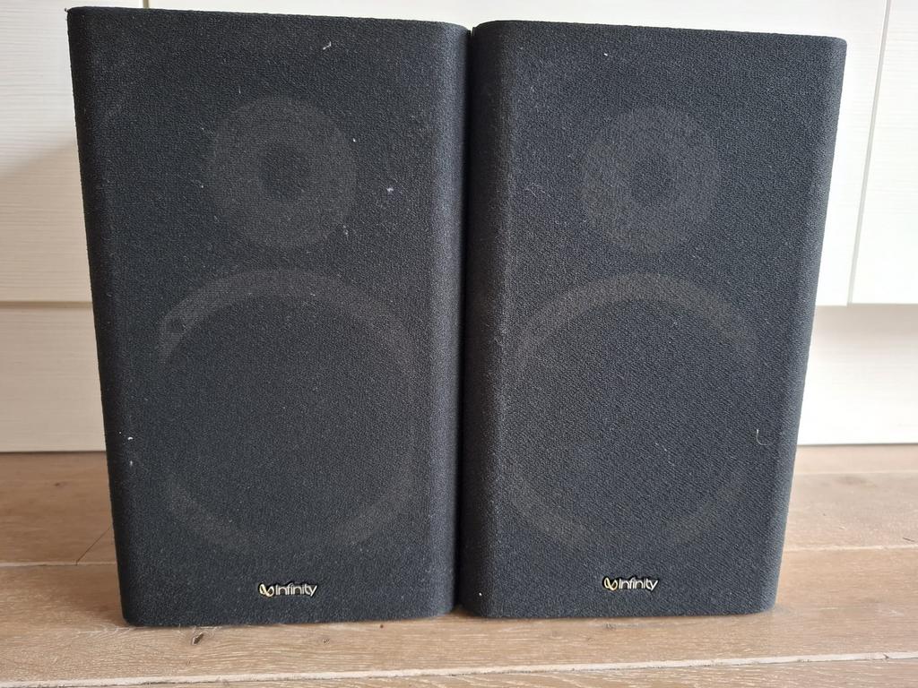 Infinity Studio Monitor 165 Luidsprekers - Helder Geluid, Audio, Tv en Foto, Luidsprekers, Gebruikt, 60 tot 120 watt, Front, Rear of Stereo speakers