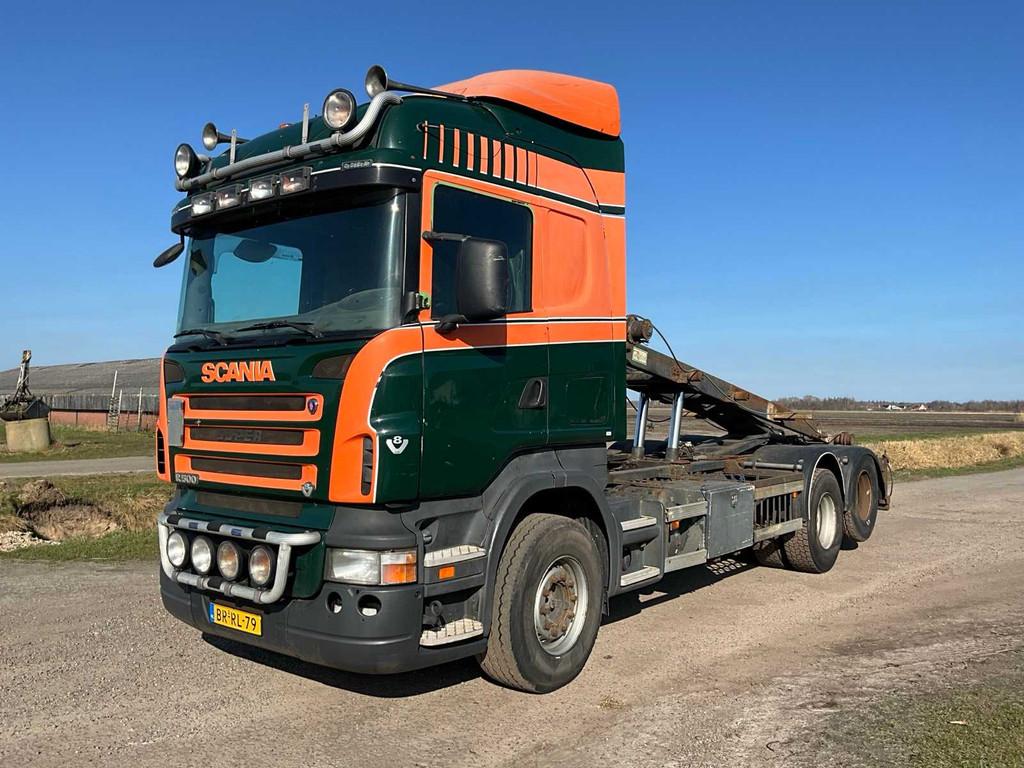 2006 Scania R500 Vrachtwagen met NCH kabelsysteem, Scania, Overige brandstoffen, Bedrijf, Te koop