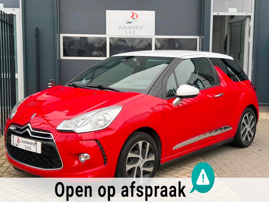 Citroen DS3 1.2 VTi Chic NAVI CRUISE BLUETOOTH TREKHAAK LED, Voorwielaandrijving, Euro 5, 1199 cc, 82 pk