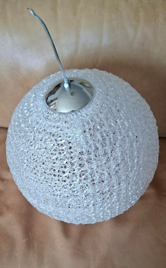 Vintage Spagetti Bollamp Jaren 90, Huis en Inrichting, Lampen | Hanglampen, Ophalen, Zo goed als nieuw, Minder dan 50 cm