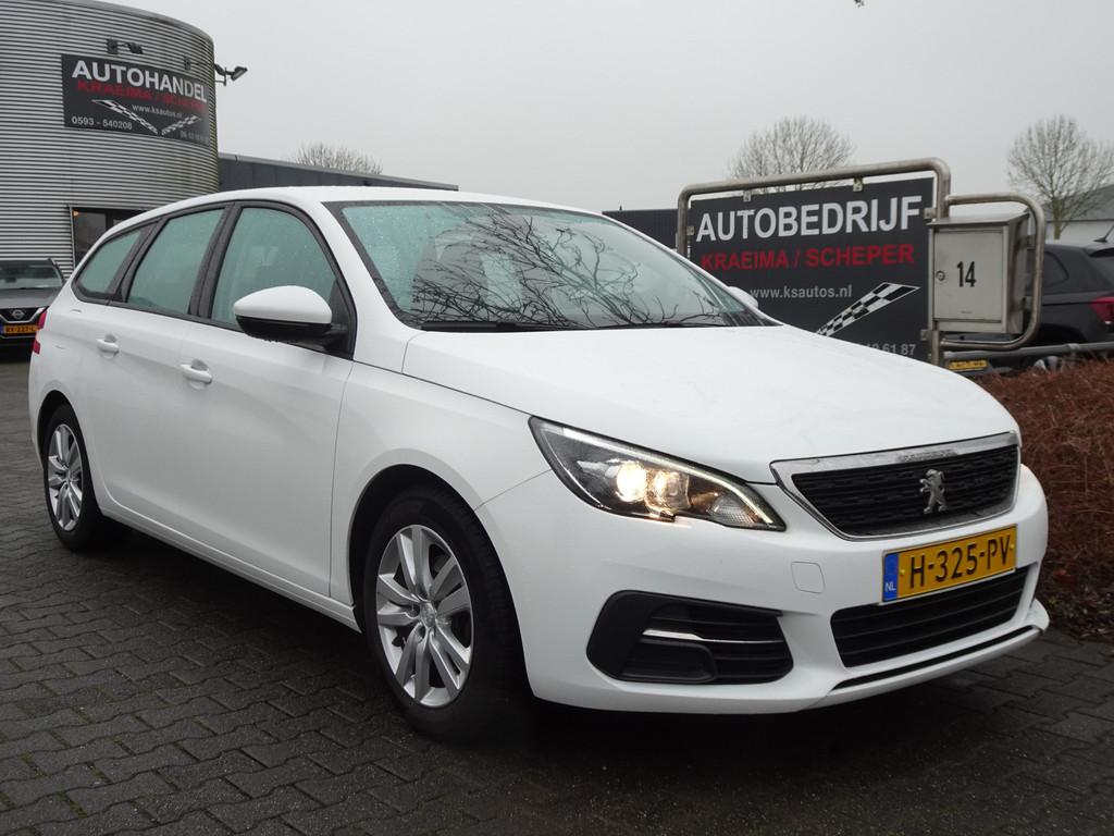 Peugeot 308 SW 1.2 PureTech Active (bj 2020), Voorwielaandrijving, Parkeersensor, Gebruikt, Euro 6