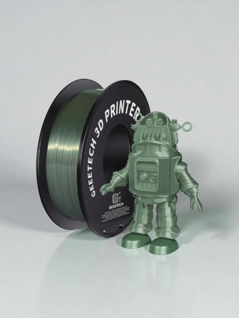 Geeetech PLA Silk filament 1kg Silk Bronze 1,75mm, Ophalen of Verzenden, Nieuw
