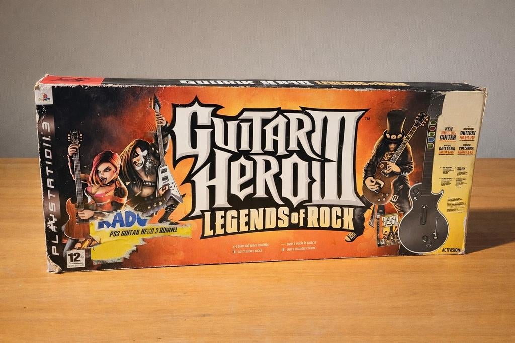 Guitar Hero III Legends of Rock gitaar, Ophalen of Verzenden, Gebruikt, Met 1 controller