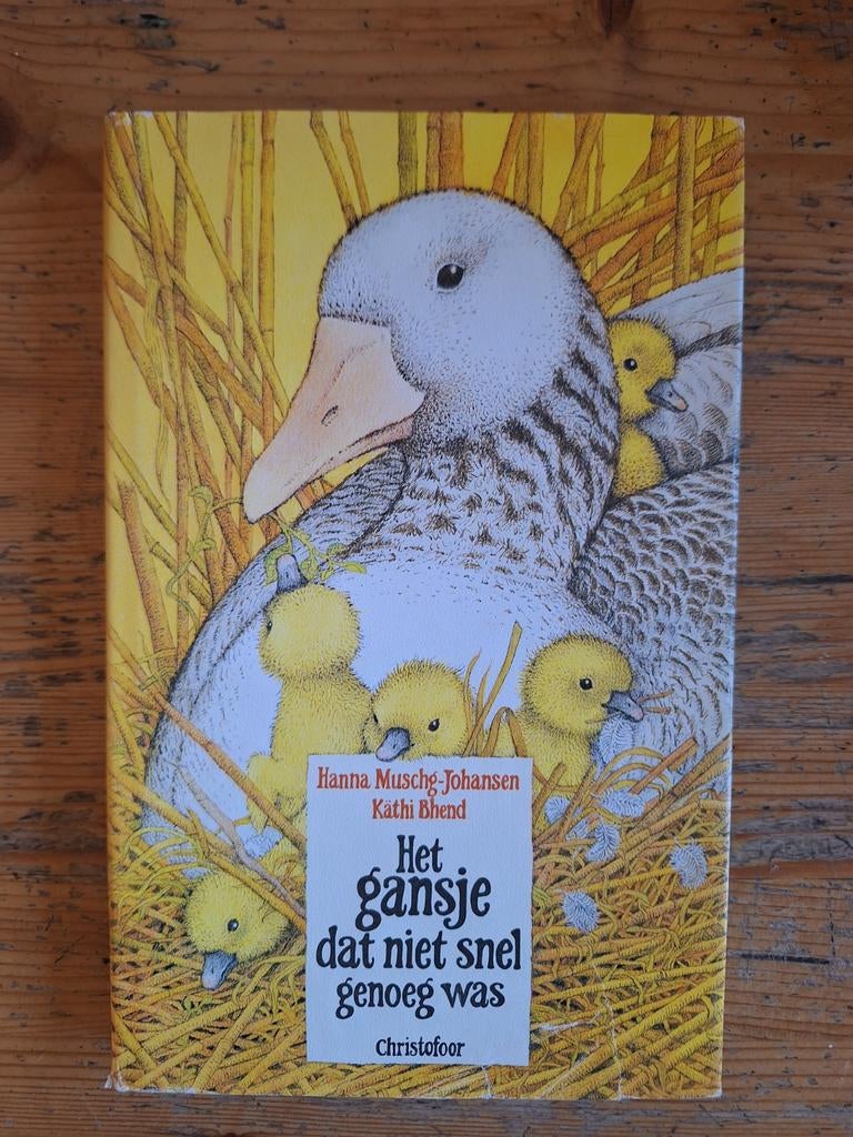 Het gansje dat niet snel genoeg was - Kinderboek, Boeken, Ophalen of Verzenden, Zo goed als nieuw, Hanna Muschg-Johansen, Kathi Bhend