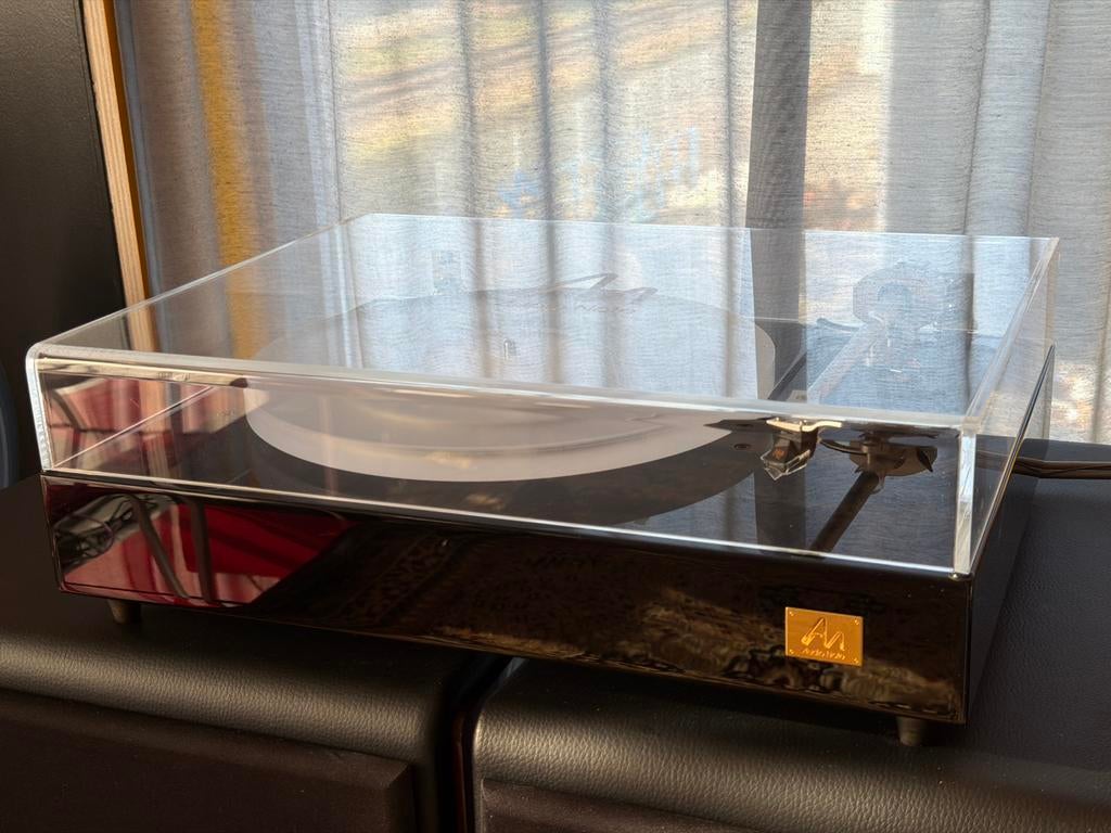 Audio Note TT2 Platenspeler - Hoogglans Zwart Showroommodel, Info@mafico.com, Bergschenhoek, Zo goed als nieuw, Audio Note