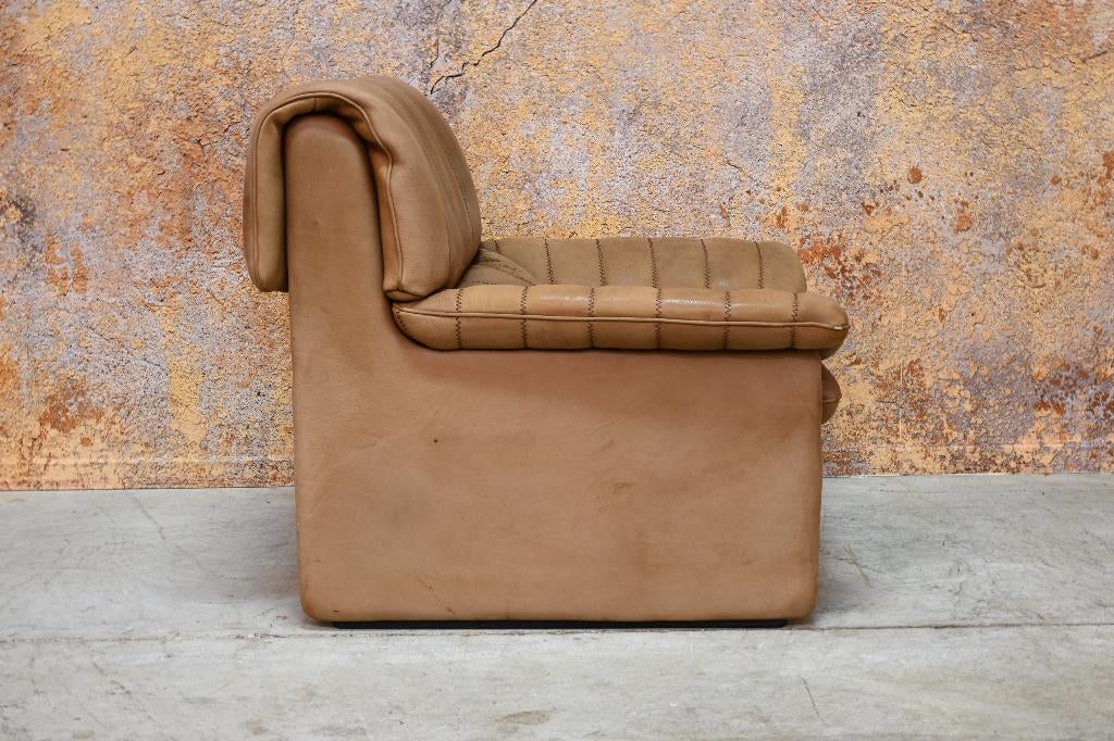 IZG Staat unieke De Sede DS 86 design fauteuil in nekleer, Huis en Inrichting, Fauteuils, De Sede, Ophalen of Verzenden, Zo goed als nieuw