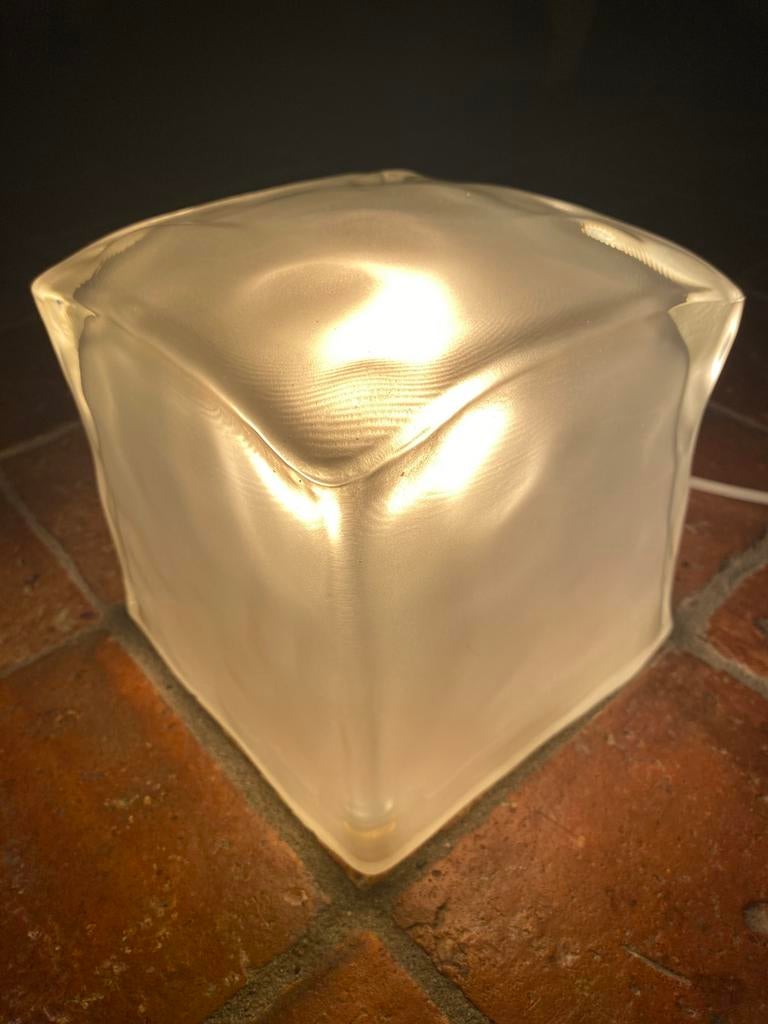 IKEA - Ice Cube Lamp - Vintage!, Vintage, Ophalen of Verzenden, Minder dan 50 cm, Glas