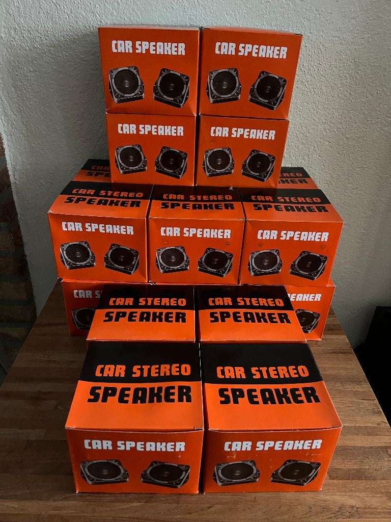 Partij New old stock vintage auto luidsprekers speakers ., Ophalen of Verzenden, Nieuw
