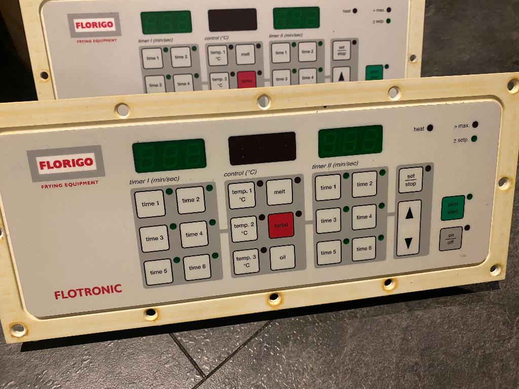 Florigo Flotronic bakcomputer HR frituur bakwand friteuse, Ophalen, Zo goed als nieuw