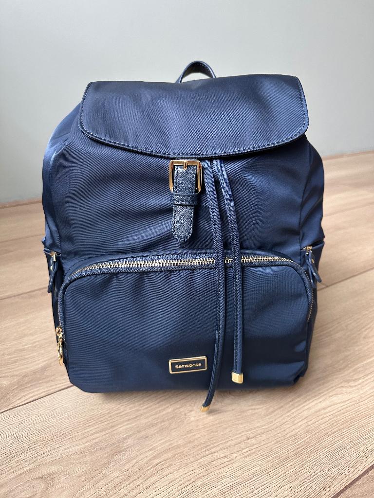 I.z.g. staat: Samsonite rugzak Karissa 2.0 midnight blue, Overige merken, 25 tot 40 cm, Ophalen of Verzenden, Zo goed als nieuw