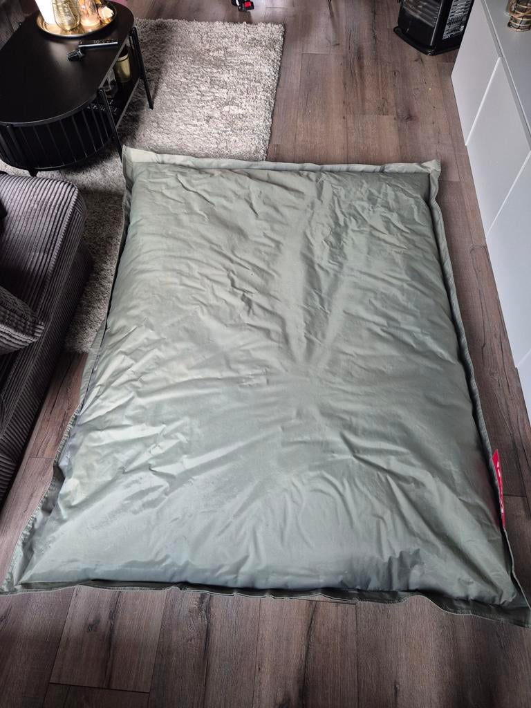 Fatboy zitzak 130x180, Huis en Inrichting, Zitzakken, Ophalen, Gebruikt, Groen, Zitzak