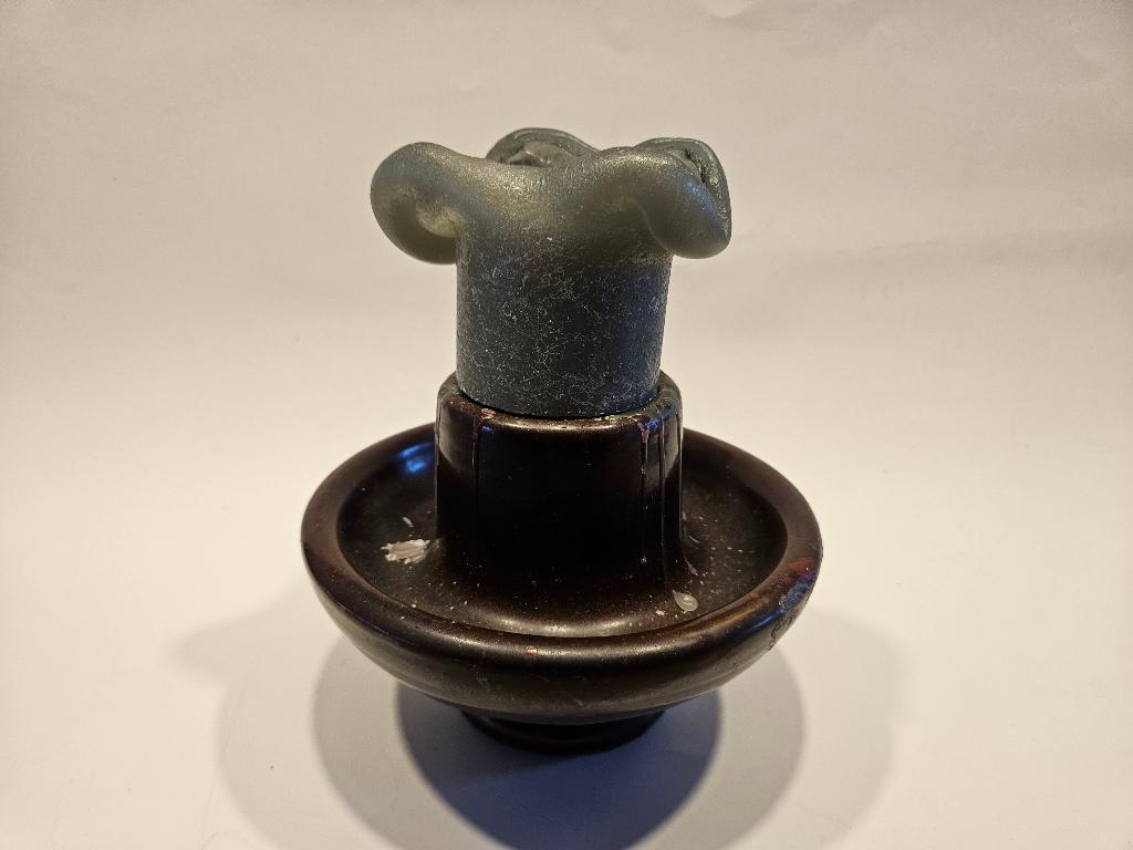 Kerst, vintage kandelaar met kaars, Ophalen of Verzenden, Gebruikt