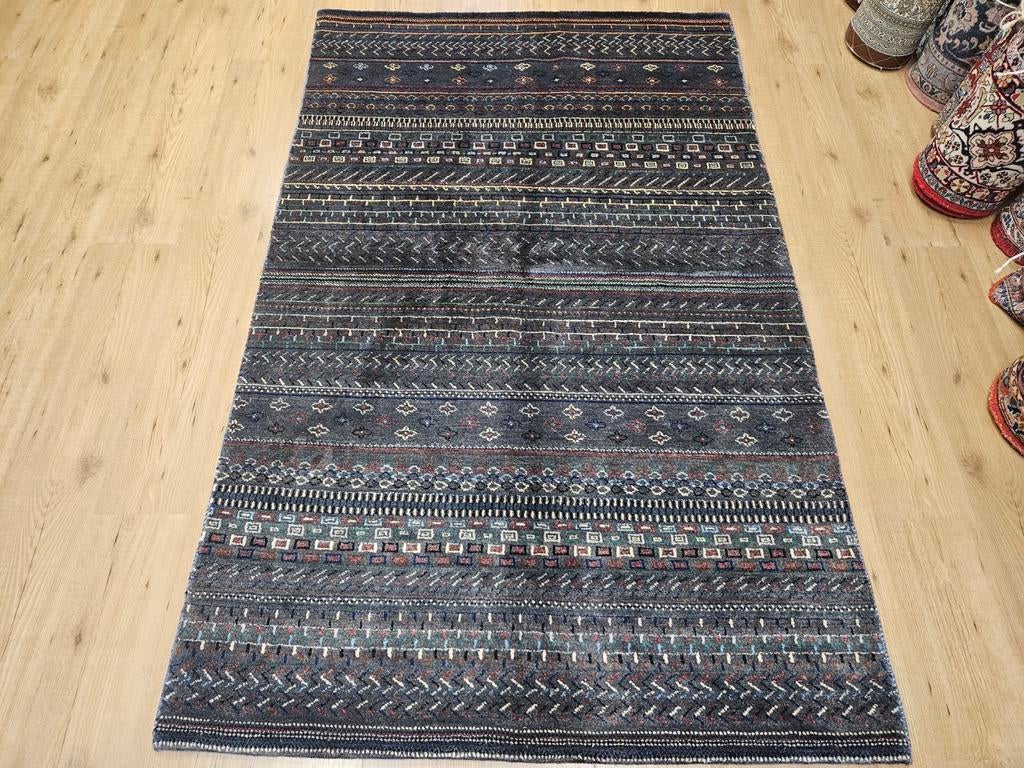 Handgeknoopt oosters tapijt modern 204x127, Huis en Inrichting, Stoffering | Tapijten en Kleden, Nieuw, 100 tot 150 cm, 200 cm of meer