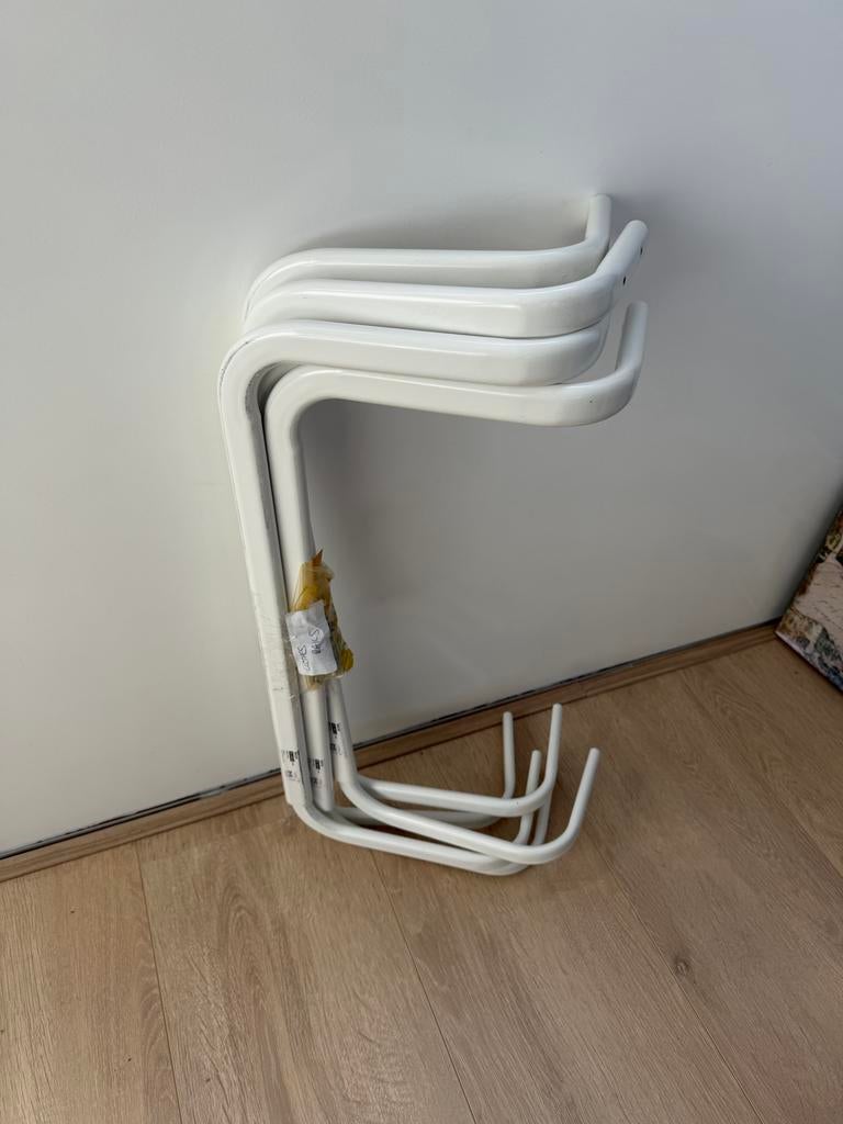 IKEA MULIG Kledingroedes - Wit (60-90 cm) - Set of 4, Kleding | Dames, Ophalen, Gebruikt