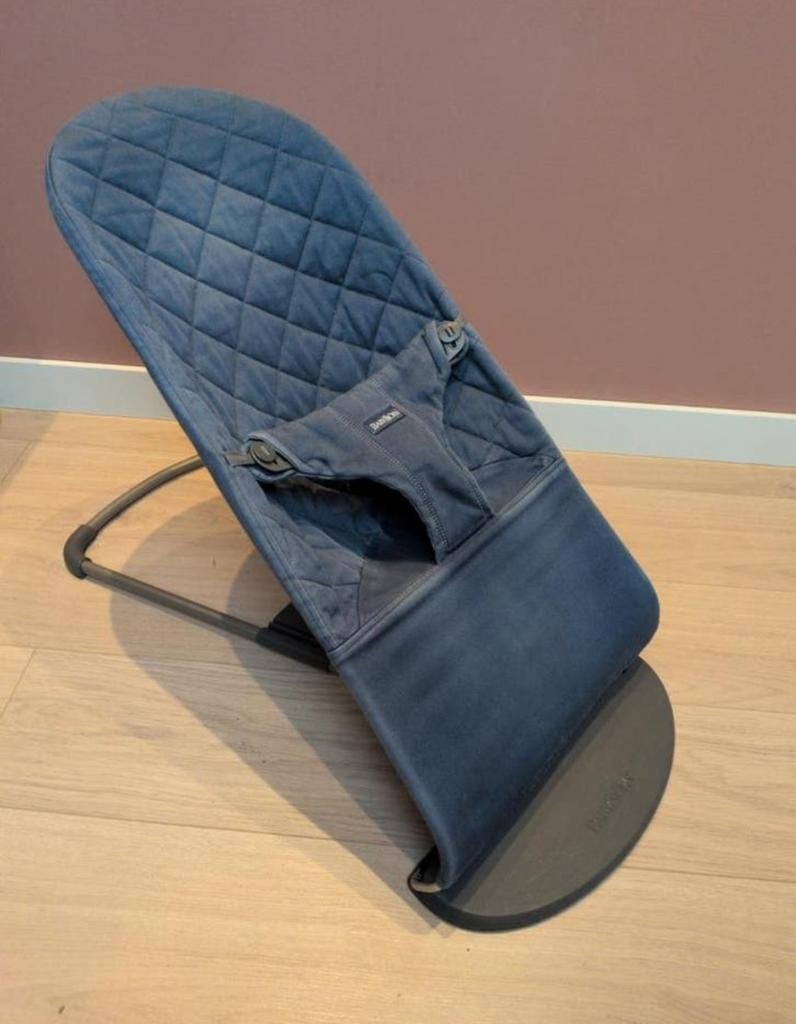 Babybjorn wipstoel Bliss blauw, Kinderen en Baby's, Ophalen of Verzenden, Zo goed als nieuw