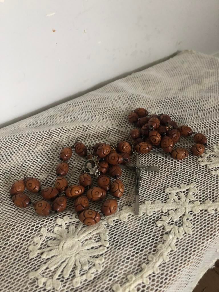 Oude grote rozen krans, Ophalen of Verzenden