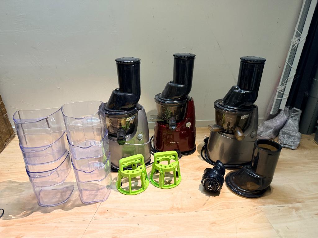 Kuvings slow juicer Big Mouth INCL IJS MAKER!, Ophalen of Verzenden, Zo goed als nieuw, Elektrisch, Slowjuicer