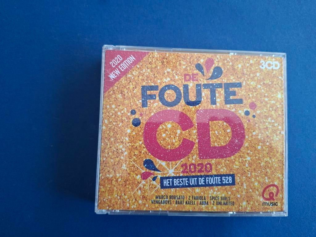 de foute cd van 2020 3cd box  q-music, Ophalen of Verzenden, Zo goed als nieuw