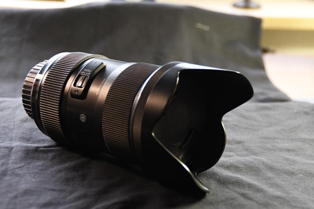 Lens Sigma18-35 mm 1:1.8 DC AF voor  Nikon, Audio, Tv en Foto, Fotografie | Lenzen en Objectieven, Ophalen of Verzenden, Zo goed als nieuw