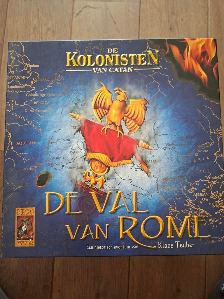 Kolonisten van Catan: De Val van Rome - Nieuwstaat, Drie of vier spelers, Ophalen of Verzenden, Nieuw, 999 Games