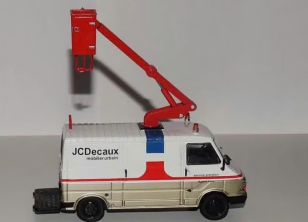 Citroen C35 porte-nacelle '75 1/43 Utilitaires Citroen # 11, Verzenden, Nieuw, Bus of Vrachtwagen, Overige merken