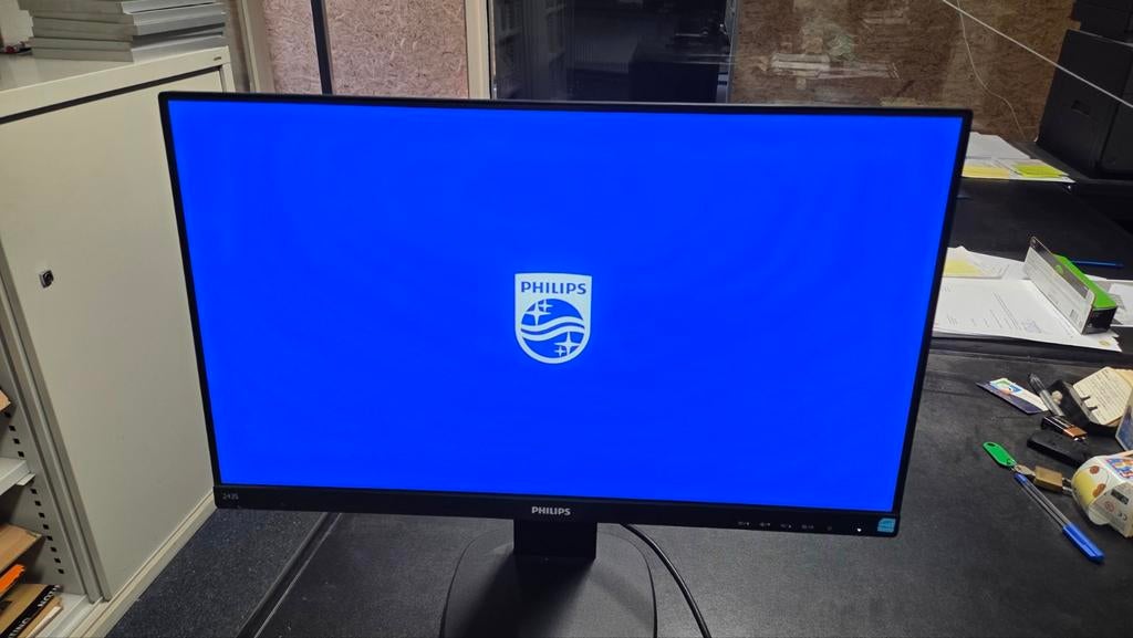 Philips monitor 243S, Computers en Software, Ophalen, 60 Hz of minder, LED