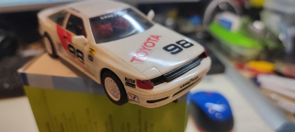 scalextric toyota celica, Ophalen of Verzenden, Zo goed als nieuw, Elektrisch, Overige merken