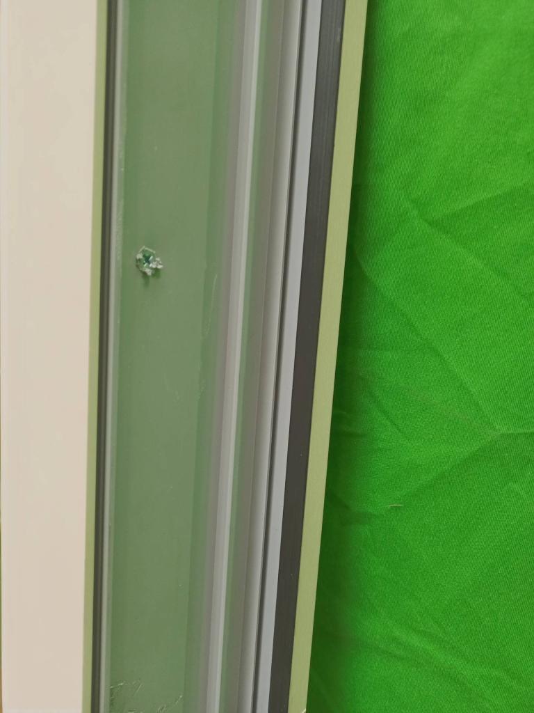 Kunststof Vast kozijn  b109,6 x h246,9 cm Crème -2128-, Doe-het-zelf en Verbouw, Kozijnen en Schuifpuien, Kunststof, Raamkozijn