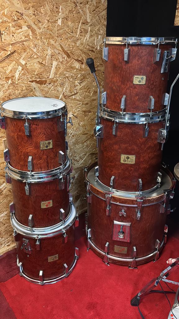 Sonor signature bubinga te koop ( deels inruil mogelijk ), Ophalen, Gebruikt, Sonor