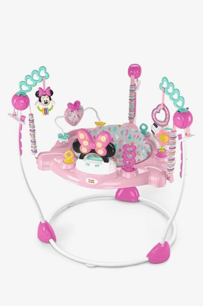 Minnie Mouse Babyjumper met speeltjes en geluidjes, Kinderen en Baby's, Speelgoed | Babyspeelgoed, Ophalen, Zo goed als nieuw