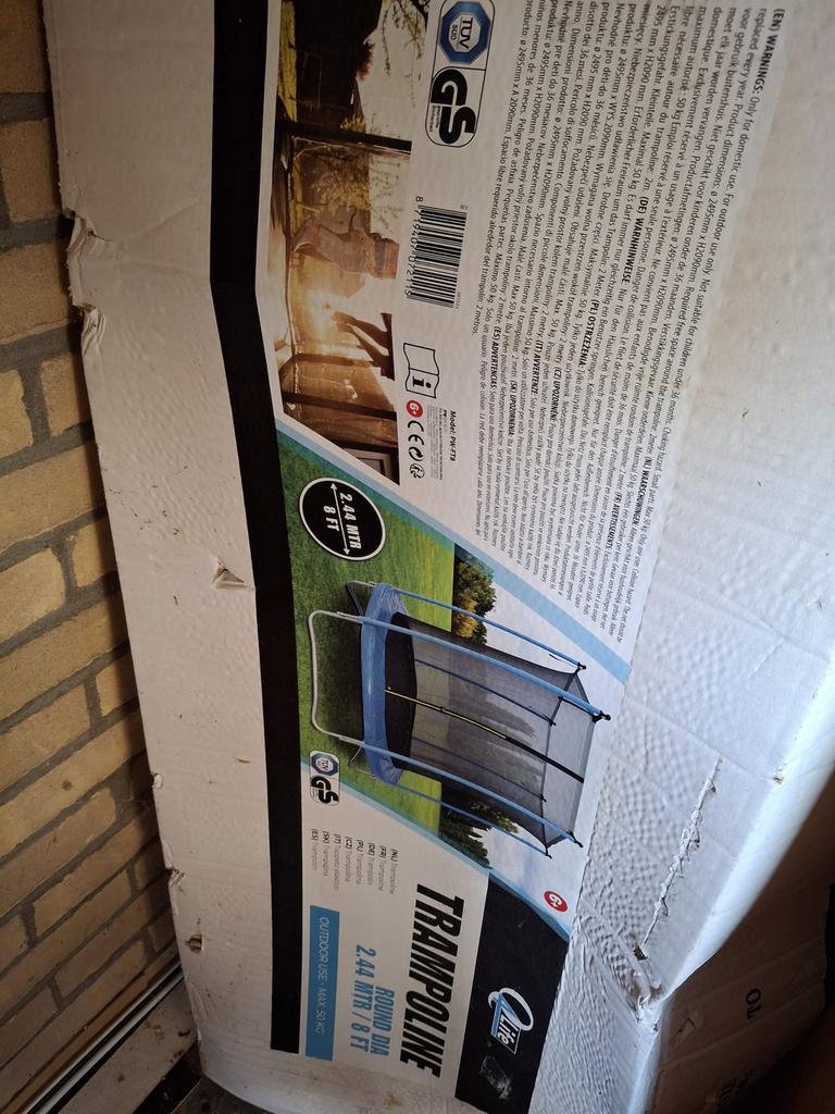 Trampoline net 2.44m / 8ft, Ophalen, Nieuw