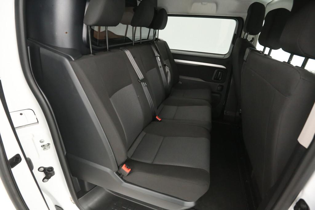 Citroën Jumpy 2.0 BlueHDI 145PK L3H1 | DC | 6-Zits | Airco, Auto's, Bestelauto's, Voorwielaandrijving, Stof, Gebruikt, Euro 6