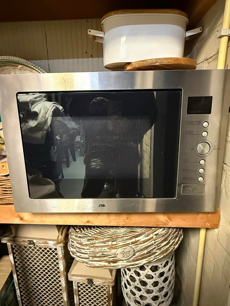 Etna combimagnetron, nette staat!, Witgoed en Apparatuur, Ophalen, Combimagnetron, Gebruikt, Grill