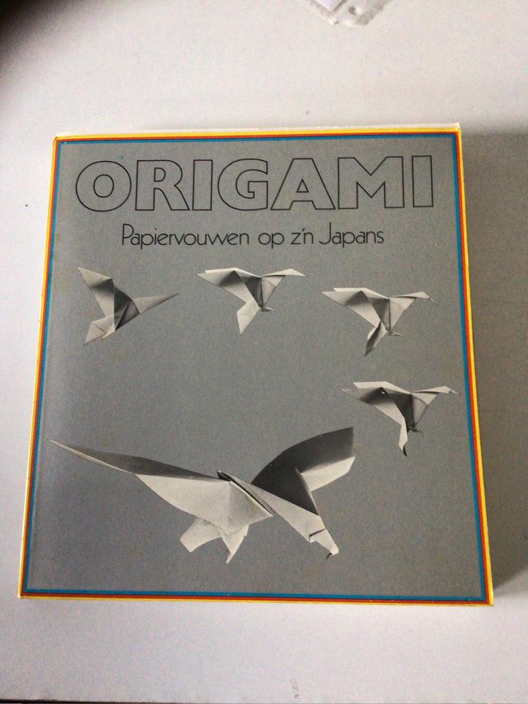 Origami boek., Ophalen of Verzenden, Zo goed als nieuw