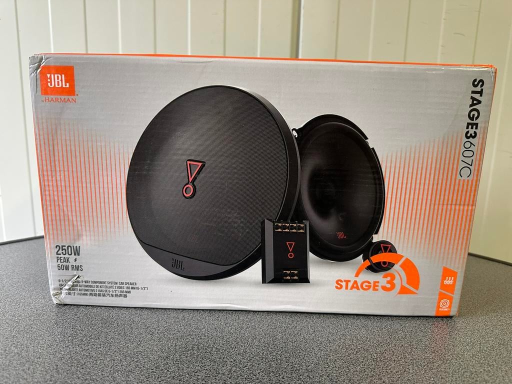JBL Stage3 607C - Autospeakers - 16,5 cm compo set, Auto diversen, Autospeakers, Zo goed als nieuw, Ophalen of Verzenden