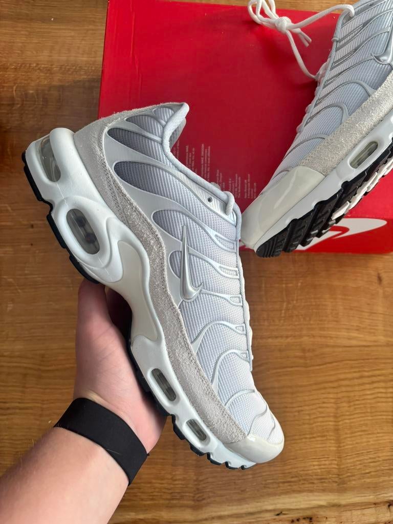 Nike air max plus pure platinum ‘maat 49,5’, Kleding | Heren, Schoenen, J, Wit, Nieuw, Ophalen of Verzenden