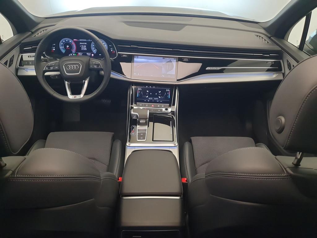 Audi Q7 55 TFSI e 381pk quattro S-Line Panoramadak, 360 came, Automaat, 12 maanden, Gebruikt, Zwart