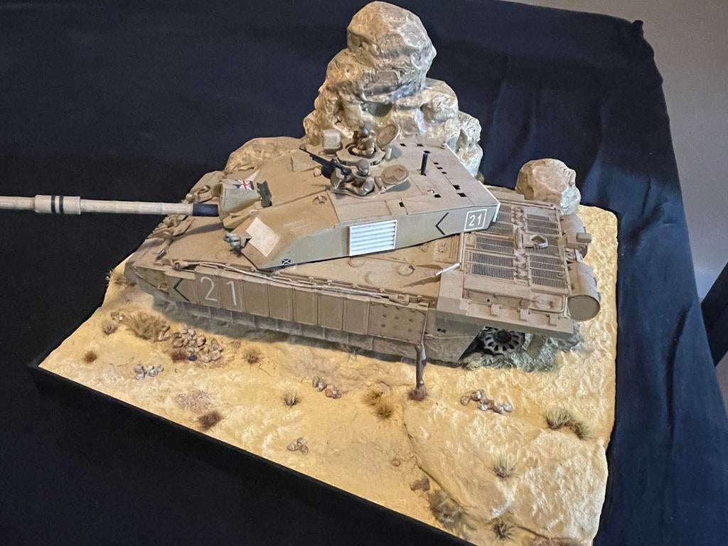 Afganistan diorama, Ophalen of Verzenden, Zo goed als nieuw, 1:35 tot 1:50