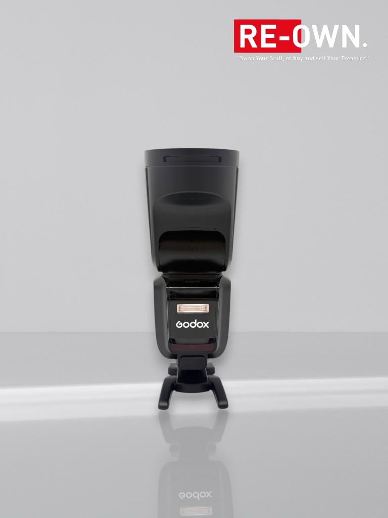 Godox Speedlite V100 Nikon + Godox X1T-N flash trigger, Audio, Tv en Foto, Fotografie | Flitsers, Overige merken, Kantelbaar, .